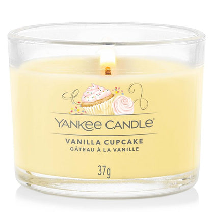 Village Candle Mini Glass Votive Candle - Vanilla Cupcake