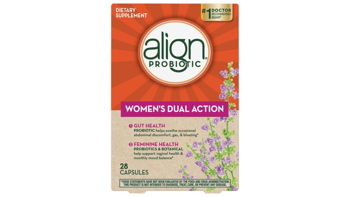 ALIGN PROB WOMENS DUAL ACTION CAP 28CT