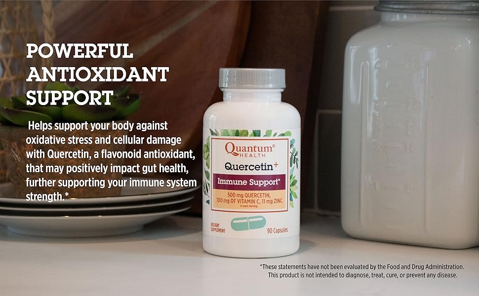 QUANTUM HEALTH QUERCETIN,500MG