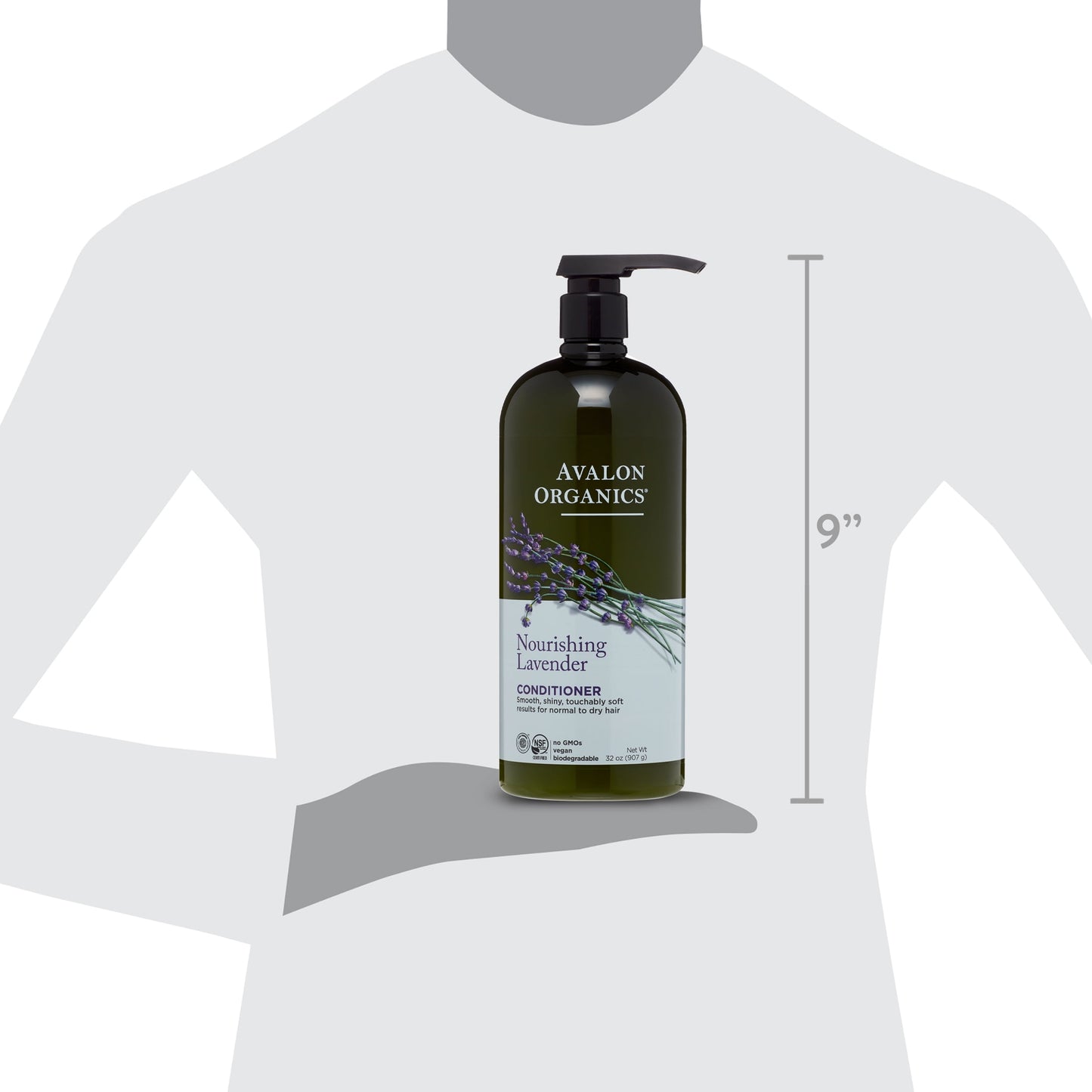 Avalon Organics Nourishing Lavender Conditioner, 2 oz