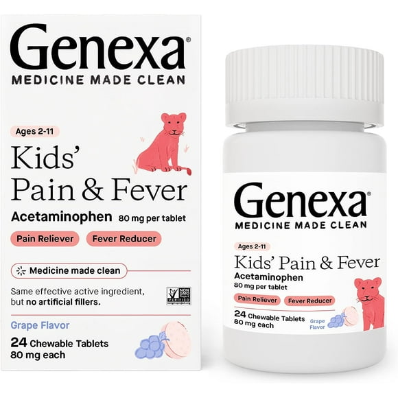 GENEXA KDS CW 80MG 24 GRP P/FVR