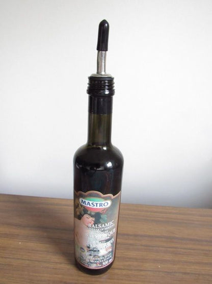barY3 Stainless Steel Liquor Pourer - Black and Silver, 2 count