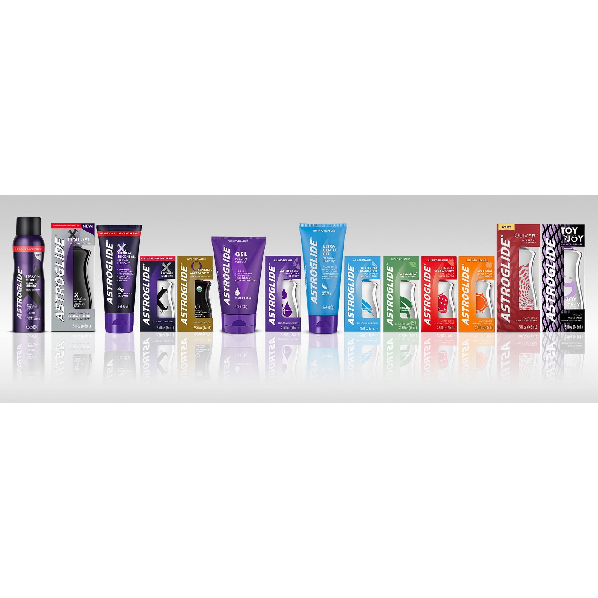 ASTROGLIDE X LQ 2.5OZ PREM SIL