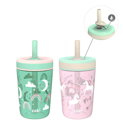 Zak Kelso Tumbler - Fanciful Unicorn, 15 oz