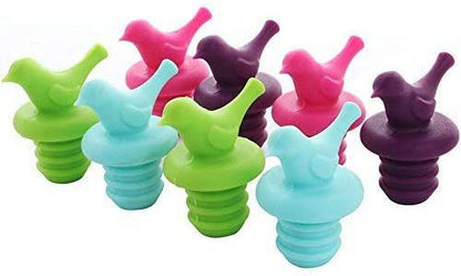 barY3 Silicone Wine Stopper - Assorted, 4 count