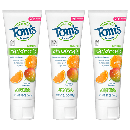 TOM'S OF MAINE TP,KIDS,ORNG MNGO,AC,FLUO