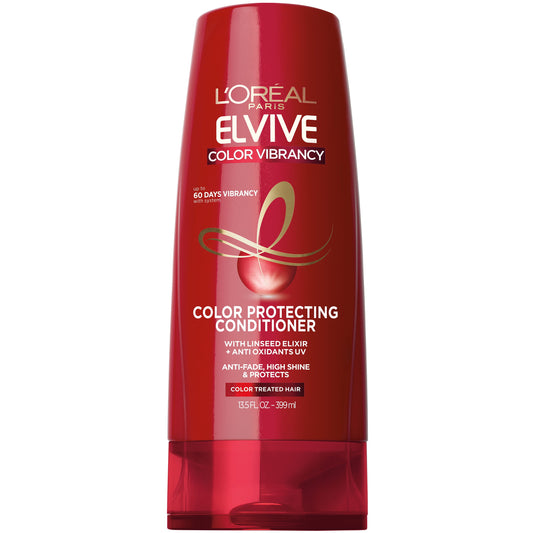L'ORÉAL PARIS Elvive Color Vibrancy Protecting Conditioner with Anti-Oxidants, 12.6 fl. oz.