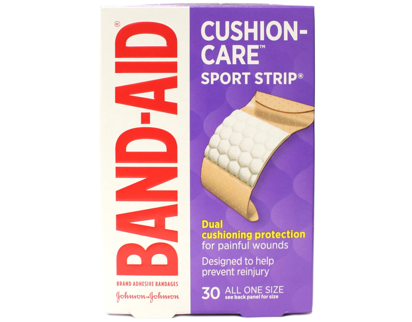 BAND AID SPORT STRIP EXTRA WIDE 1SZ 30CT
