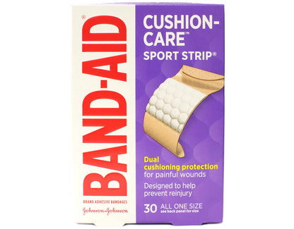 BAND AID SPORT STRIP EXTRA WIDE 1SZ 30CT