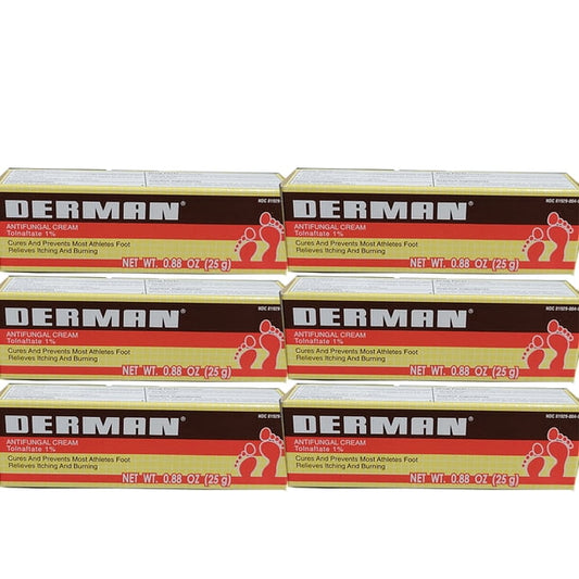 DERMAN CR 5-18% 50GM FOOT DSHP