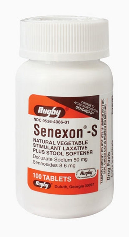 SENEXON-S 50-8.6 MG TAB 100