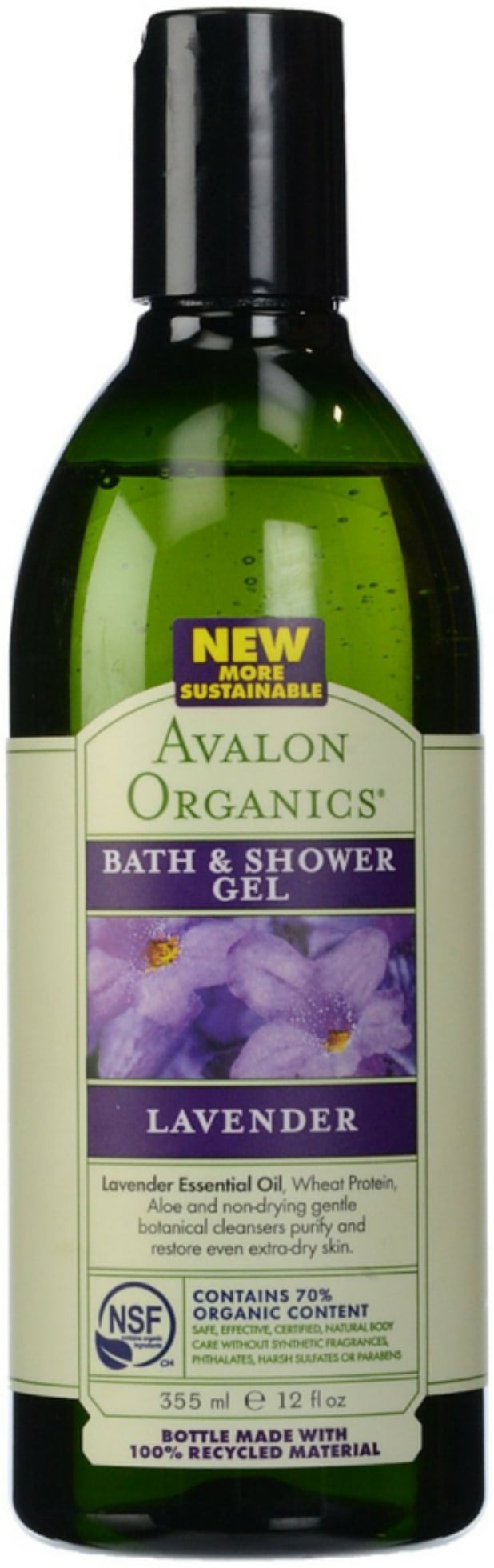 AVALON ORGANICS BATH & SHWR GEL,LAVENDER