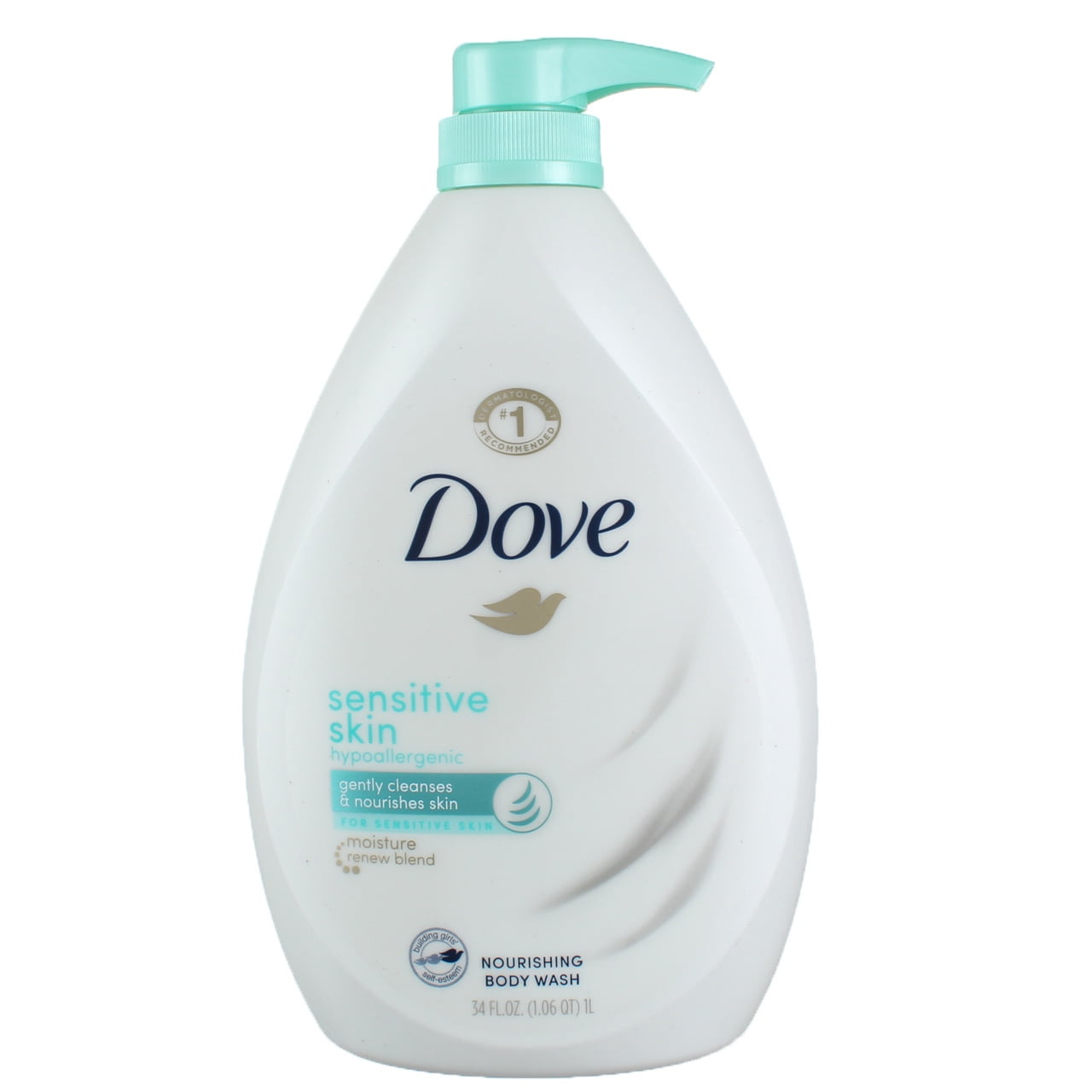 DOVE SENSITIVE SKIN HYPOALLRGNC WSH 20OZ