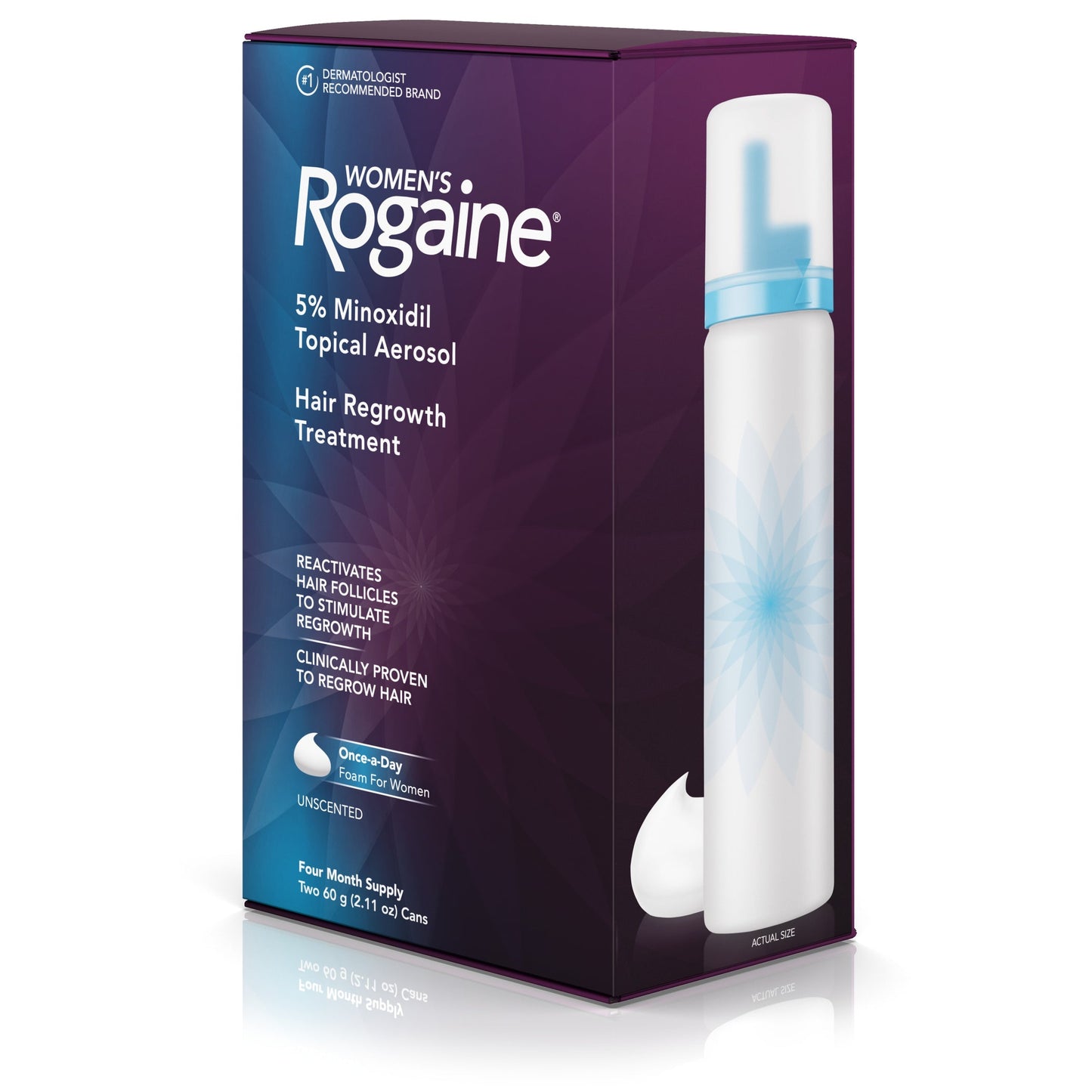 ROGAINE WOMENS 5% FOAM 1 MONTH 2.11OZ
