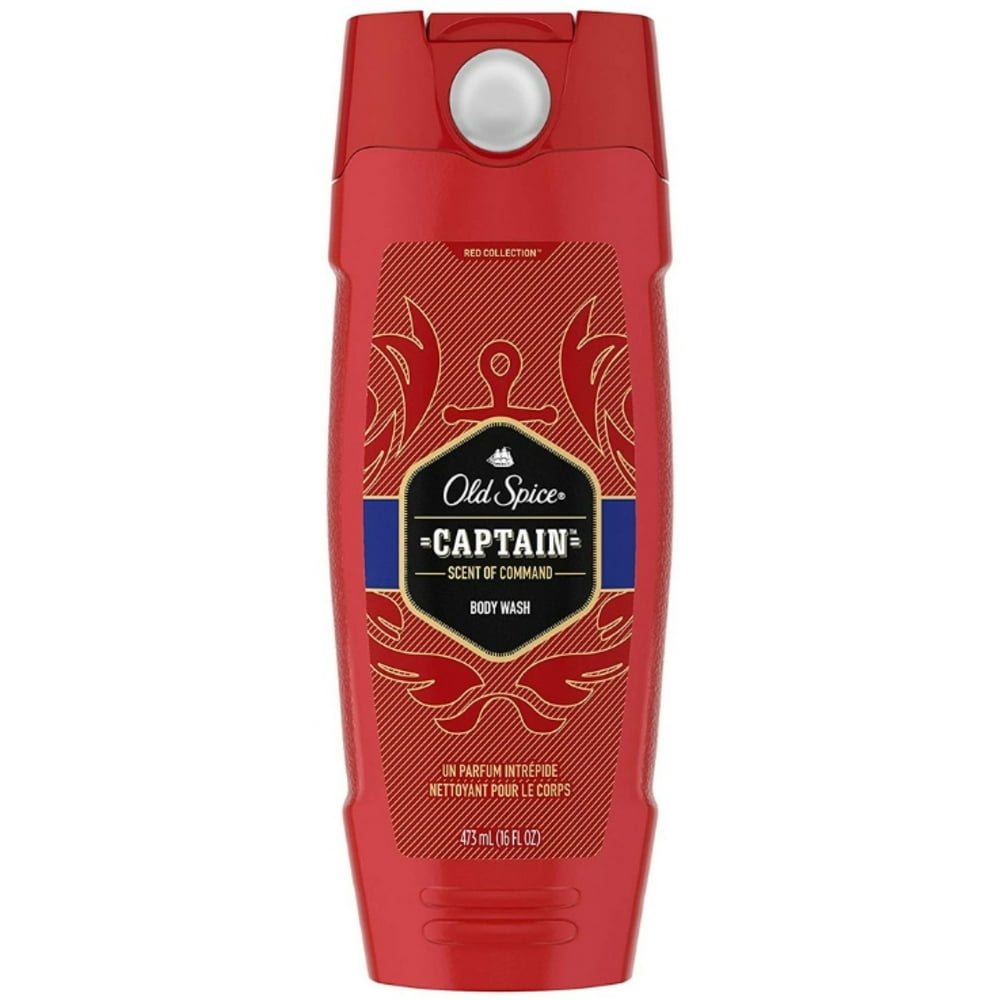 OLD SPICE CAPTAIN BODY WASH 24OZ