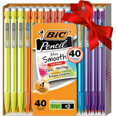 BiC Xtra Smooth Pastel Mechanical Pencils, 24 count