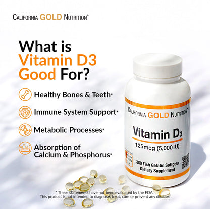 VITAMIN D3 50MCG SG CAPS 30CT BASIC ORG