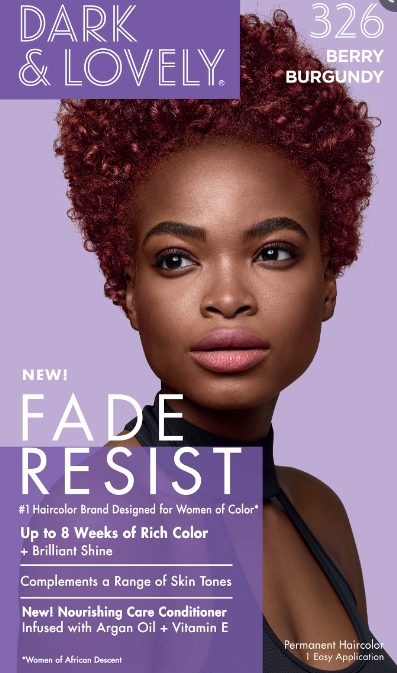 Dark & Lovely Color #326 Berry Burgundy