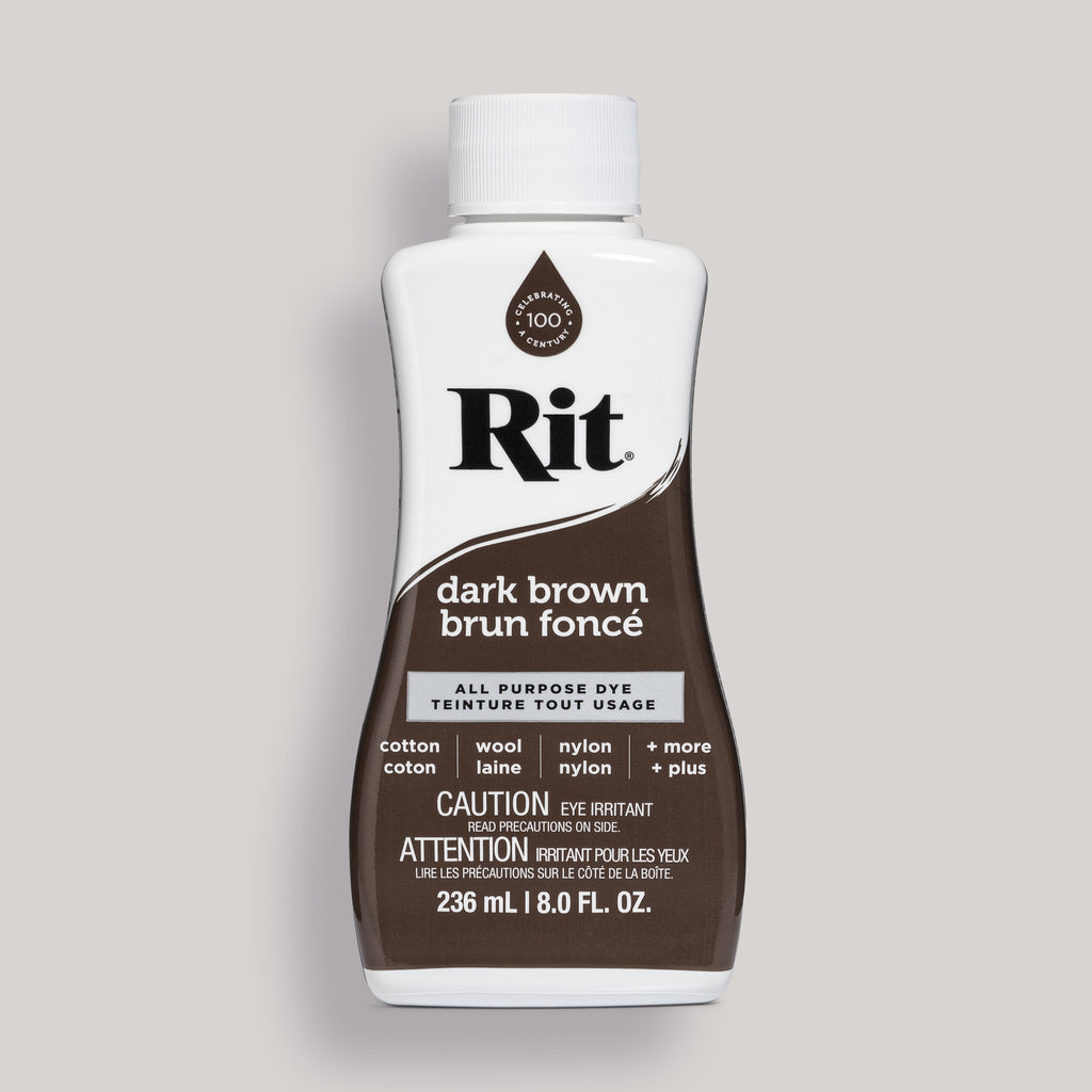 Rit Dye Liquid Dark Brown 8oz