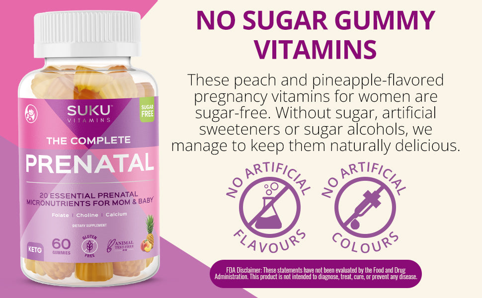 SUKU VITAMINS GUMMY,COMPLETE PRENATAL