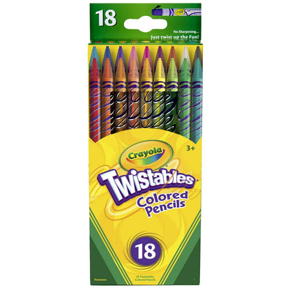 Crayola Twistables Colored Pencils, 12 count