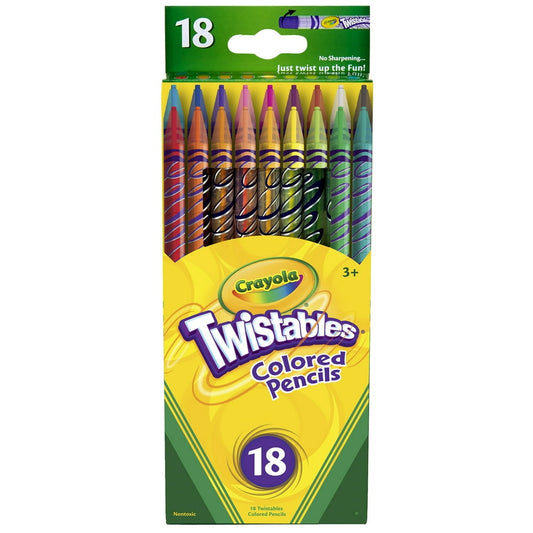 Crayola Twistables Colored Pencils, 12 count