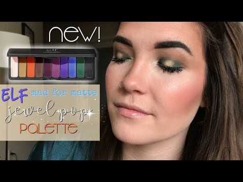 e.l.f. Mad for Matte Eyeshadow Palette - Jewel Pop