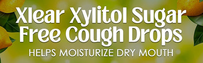 XLEAR COUGH DROPS,HONEY LEMON