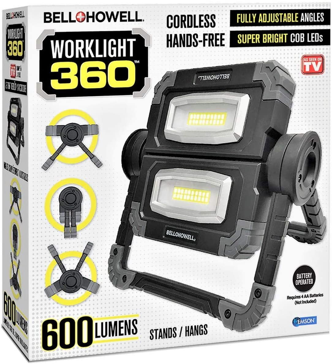 Bell + Howell 360 Degree Portable Work Light