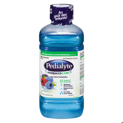 PEDIALYTE SL 1000ML BLU RASP