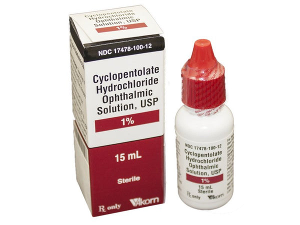 CYCLOPENTOLATE HCL DR 1%2ML OPTH