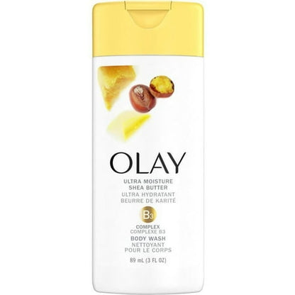 OLAY Ultra Moisture Body Wash with Shea Butter, 3 oz