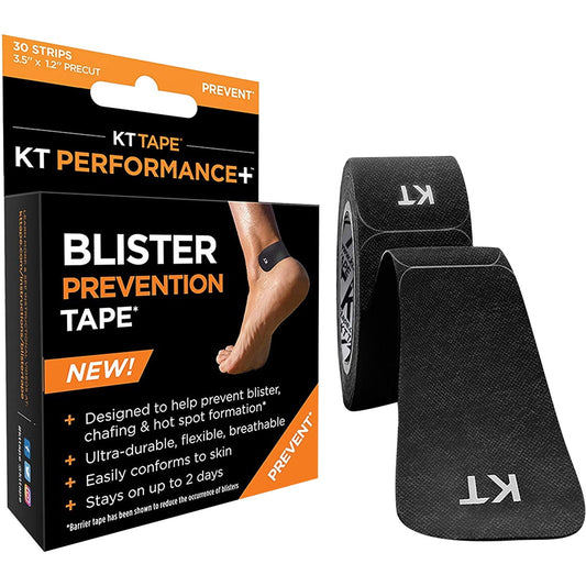 KT BLISTER PREVENTION TAPE BLACK 30CT