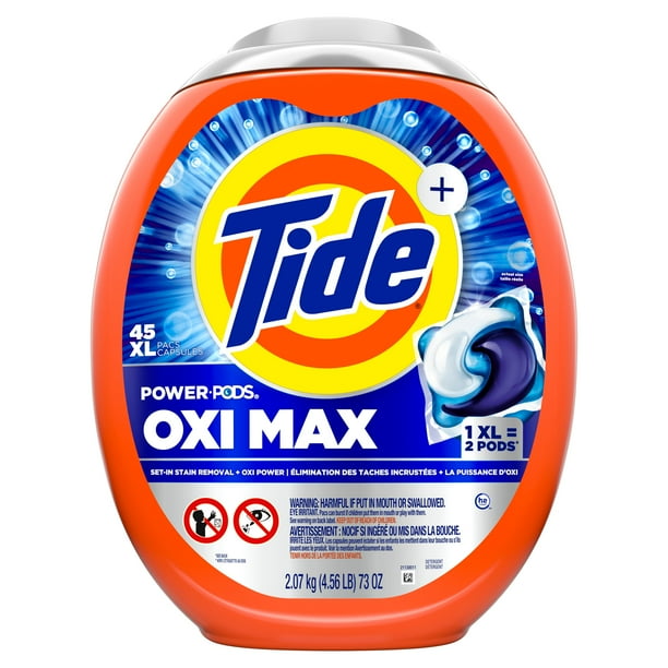 TIDE PWR PDS LQ 26OZ OXI BST 18CT