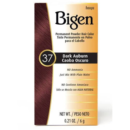 Bigen Powder Hair Color #37 Dark Auburn 0.21oz