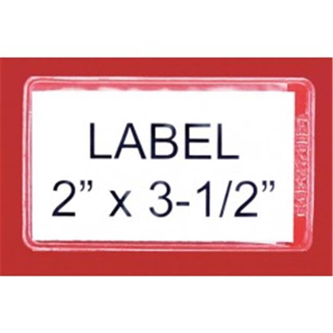 LABEL HOLDER 3" CLEAR DS