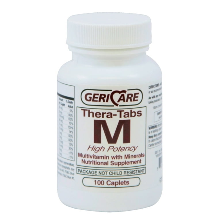 THERA HIGH POTENCY MULTIVIT CPL 100 GERI