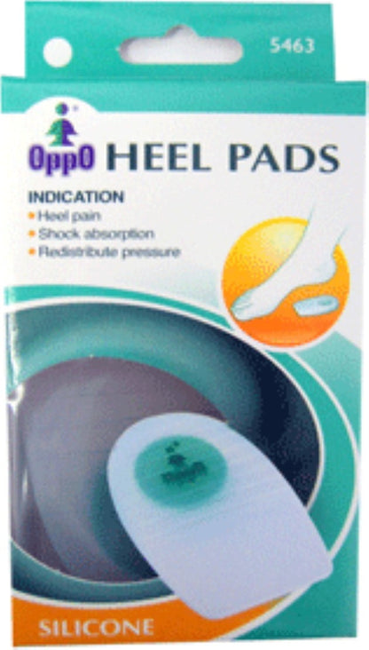 OPPO HEEL PADS SB 2EA GEL SIL LRG