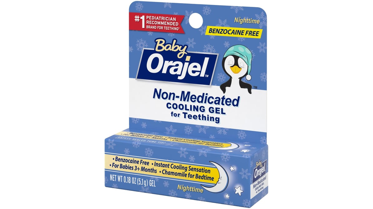 Orajel Baby Non-Medicated Cooling Gel Day & Night 0.18oz