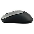 Adesso iMouse A10 Antimicrobial Wireless Mouse - Black and Silver