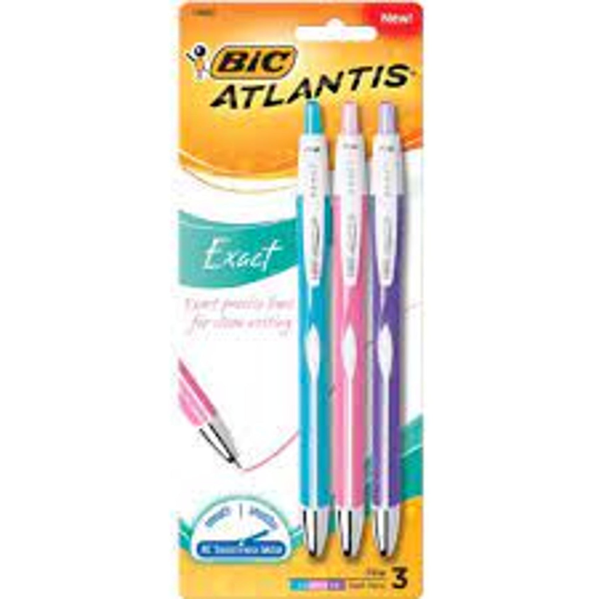 BIC PEN ATLANTIS RTBE 6X2 MD BLK
