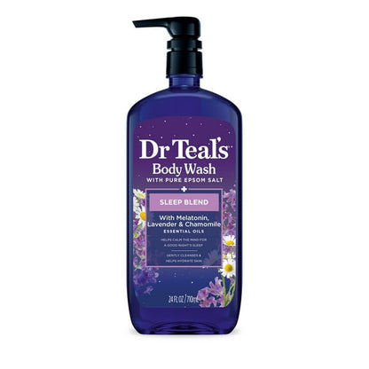 DR TEALS BDY WSH LQ 24 OZ SHB/ALM