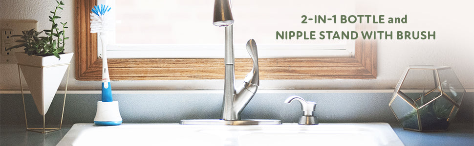BOTTLE & NIPPLE BRUSH NUBY