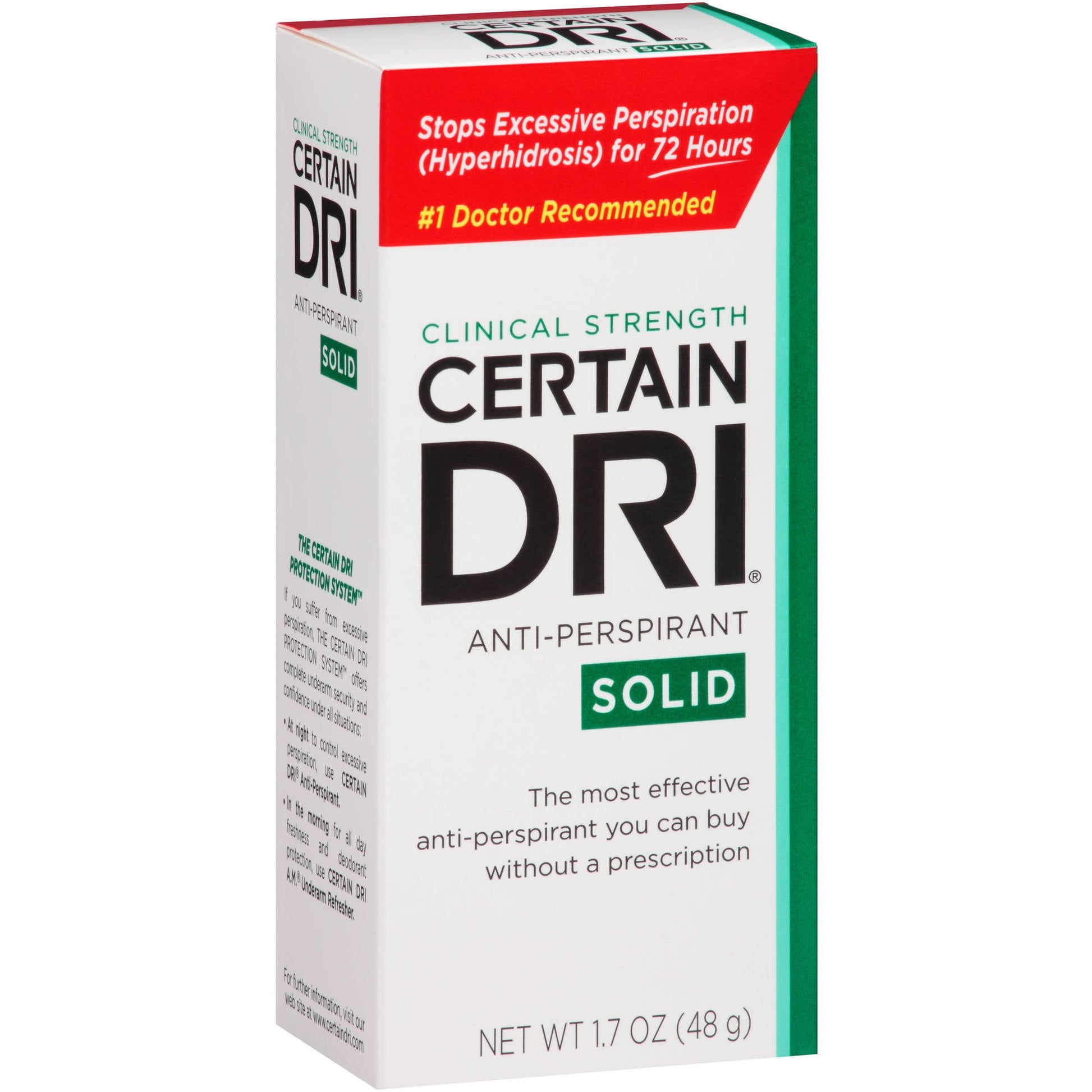 CERTAIN DRI SOLID ST 25% 48GM