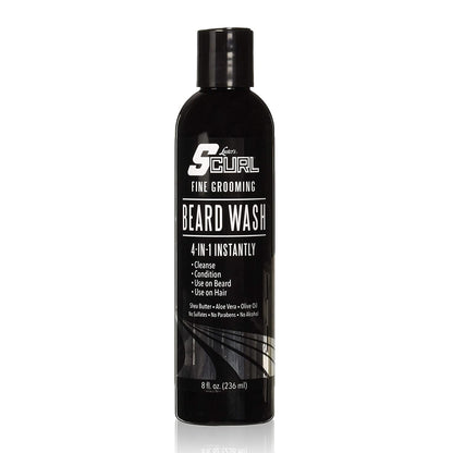 LUSTER S CURL BEARD WASH     8Z