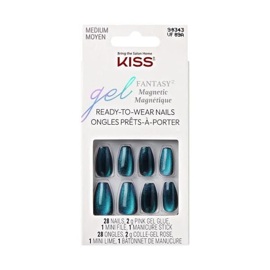 KISS Gel Fantasy Magnetic Nails - Chameleon