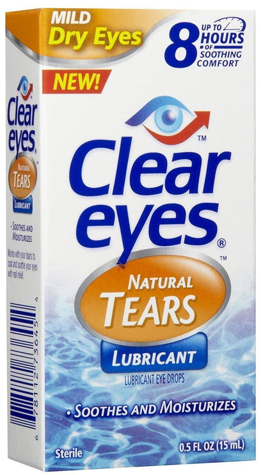 CLEAR EYES TEARS NATURAL MILD 0.5OZ