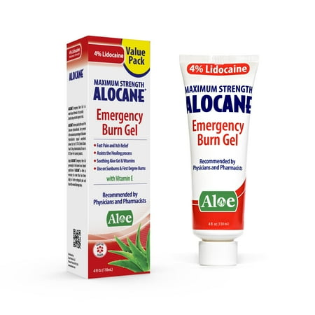 ALOCANE EMERG BURN PADS W LIDOCAINE 10CT