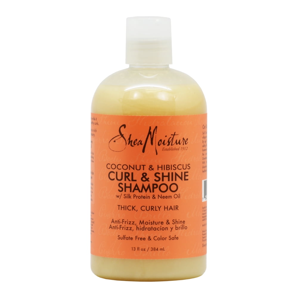 CURL AND SHINE SHAMPOO COCONUT & HIBICUS