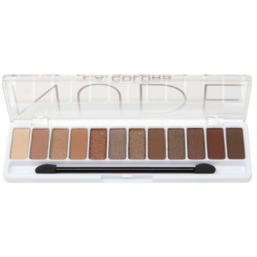 L.A. Colors Day to Night 12-Color Eyeshadow Palette - Sundown
